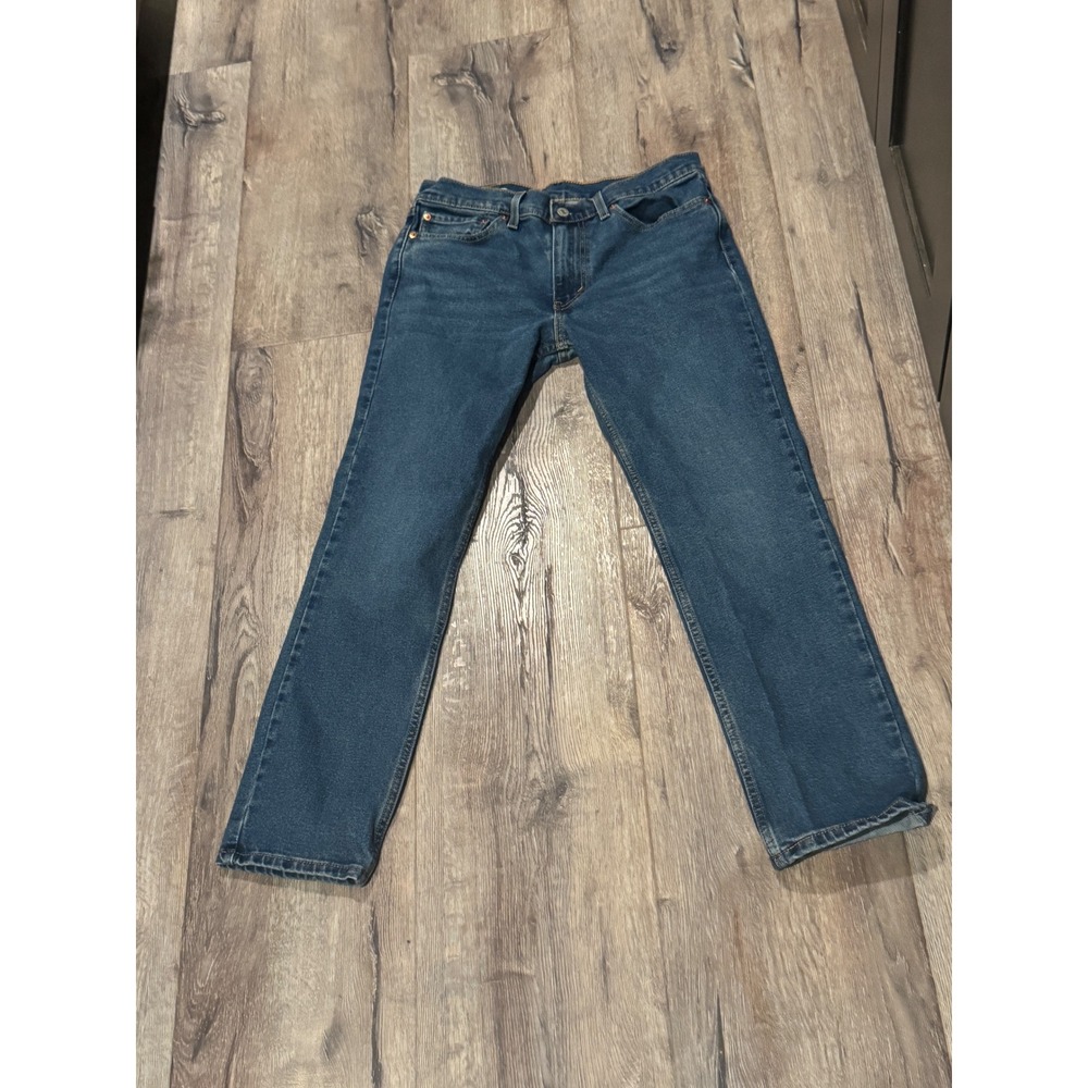Levi Strauss 511 Mens W32 L30 Slim Fit Blue Denim Jeans Pants